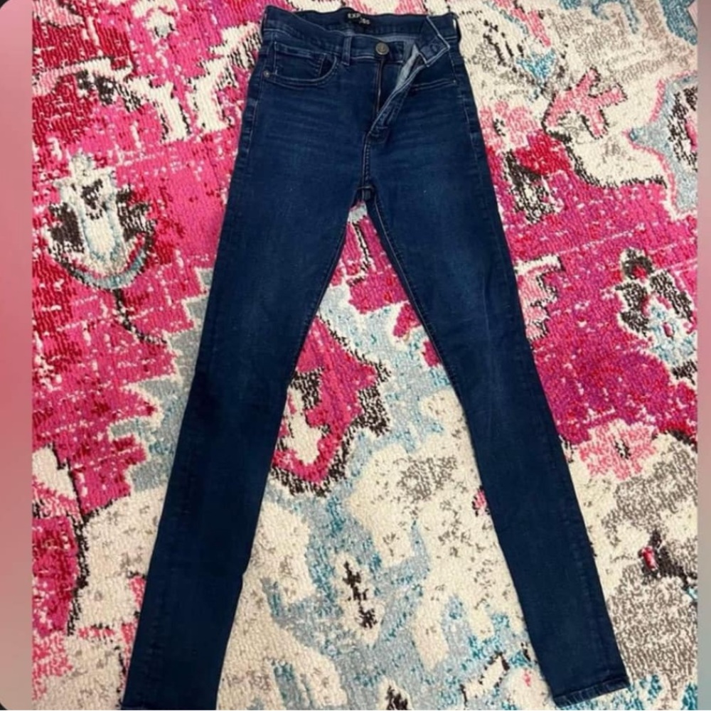 Express | Denim Perfect | Blue Skinny Jeans